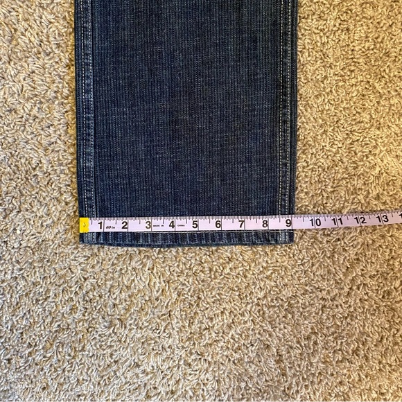 THE HUNDREDS - Blue Selvedge Denim Jeans with Green Stitching - Size 34 - Picture 15 of 15